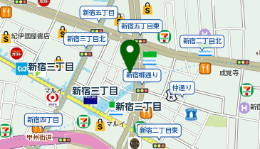 ファイヤークリニック 新宿院の地図画像