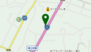 ふくしま木もれ日クリニックの地図画像