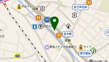 アットホーム渋谷クリニックの地図画像