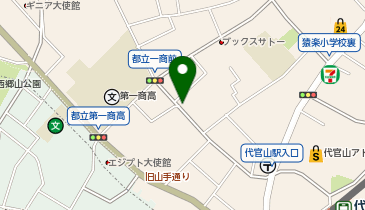 代官山ウィメンズクリニックの地図画像