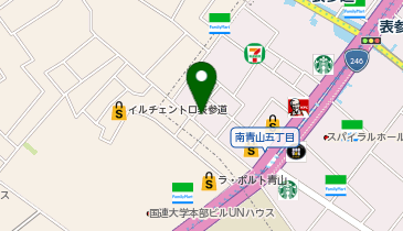 美容皮膚科さくらクリニック表参道院の地図画像