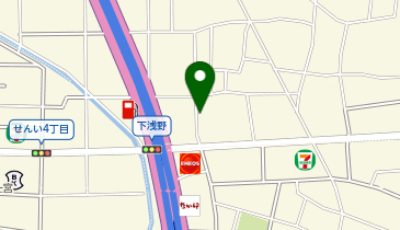 あたまと内科のうえだクリニックの地図画像