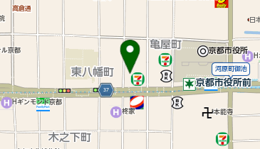 池田内科御池クリニックの地図画像