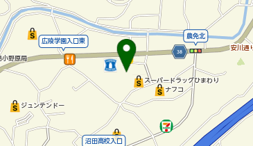 安佐南内科リウマチ科クリニックの地図画像