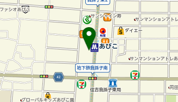 玉谷クリニックあびこの地図画像