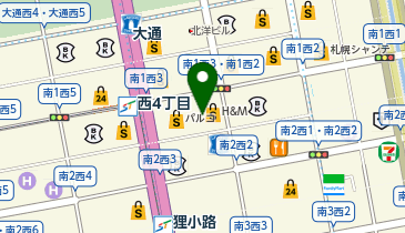 南1条セントラルクリニックの地図画像