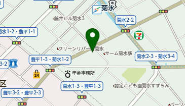 スターフィールドクリニック札幌の地図画像