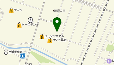 まなべ皮フ科クリニックの地図画像