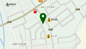 まつざわ耳鼻咽喉科の地図画像