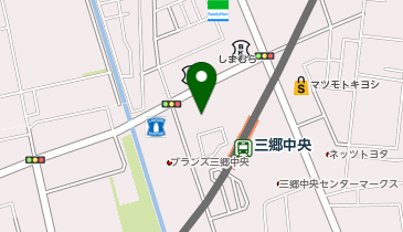 みさと中央耳鼻咽喉科・アレルギー科の地図画像