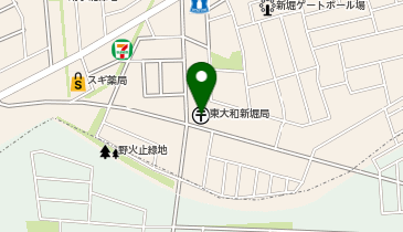 プライムファミリークリニック東大和の地図画像