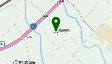 安藤医院の地図画像