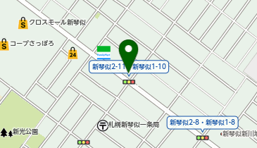 よしの在宅クリニックの地図画像