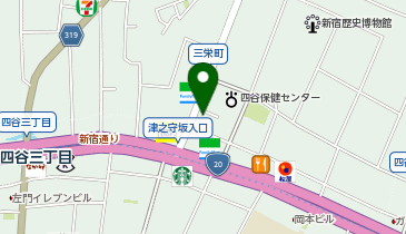 Lucina新宿四谷クリニックの地図画像