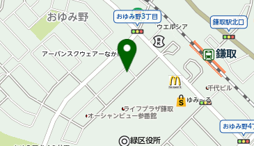 かない内科の地図画像