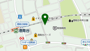 うるうクリニック港南台の地図画像