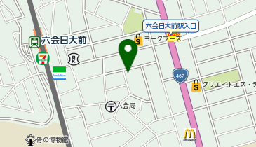 心臓クリニック藤沢六会の地図画像