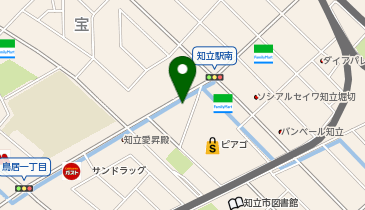 糖尿病・甲状腺・内科 はっとりクリニック知立の地図画像