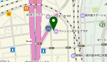 新大阪医誠会透析クリニックの地図画像