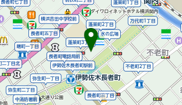 ストレスケアクリニック関内の地図画像