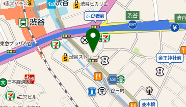 渋谷新南口クリニックの地図画像