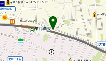 とくまる在宅クリニックの地図画像