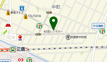 三鷹ヒロクリニック北口院の地図画像