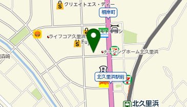 北久里浜医院の地図画像