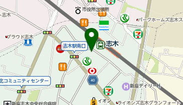 志木こころのクリニックの地図画像