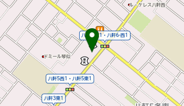 八軒内科ファミリークリニックの地図画像