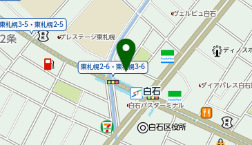 白石ともメンタルクリニックの地図画像