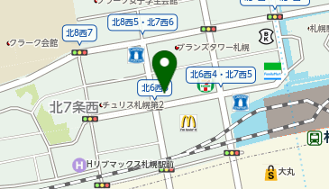 さっぽろ駅前内科・内視鏡クリニックの地図画像