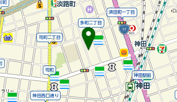 神田東クリニックの地図画像