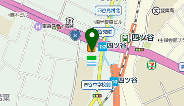 宮田眼科東京の地図画像