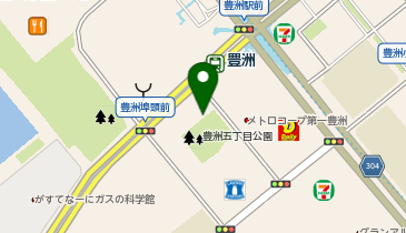 豊洲内科・糖尿病/形成・美容外科クリニックの地図画像