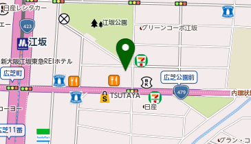 西田ヒロ子クリニックの地図画像