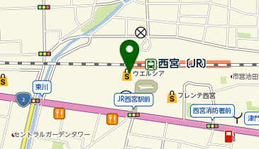 岩下内科クリニックの地図画像