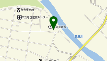 三次市国民健康保険みよしこども診療所の地図画像