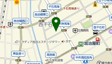 西千石メディカルクリニックの地図画像