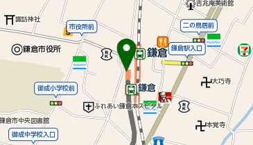 鎌倉脳神経MRIクリニックの地図画像