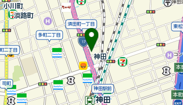 T-松岡メディカルクリニック 神田の地図画像