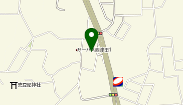 うえだ内科ファミリークリニックの地図画像