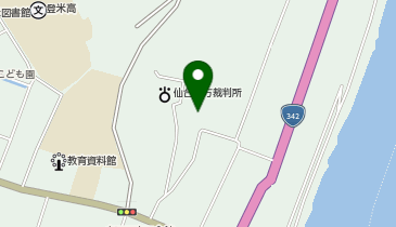 登米診療所の地図画像