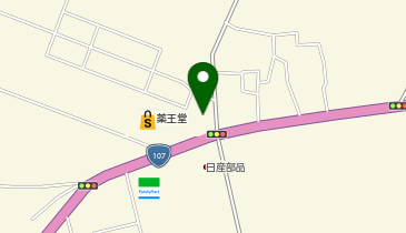 胃腸科内科高橋クリニックの地図画像