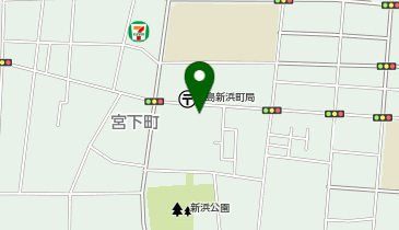 新浜町脳神経外科・内科クリニックの地図画像