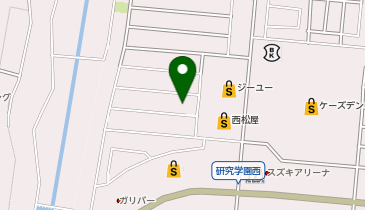 ゆうこレディースクリニックつくばの地図画像