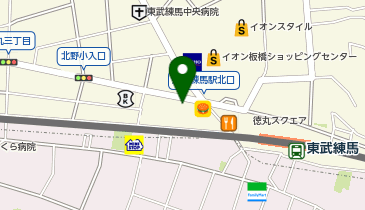 耳鼻咽喉科 萩原医院の地図画像