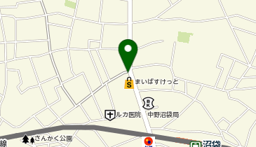 いしい内科クリニックの地図画像