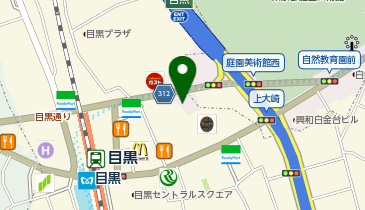 ミル訪問クリニック目黒の地図画像