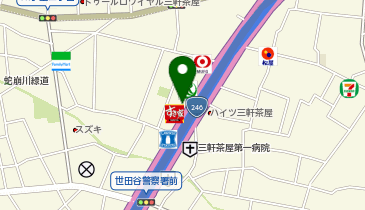 RICメンタルクリニック三軒茶屋の地図画像